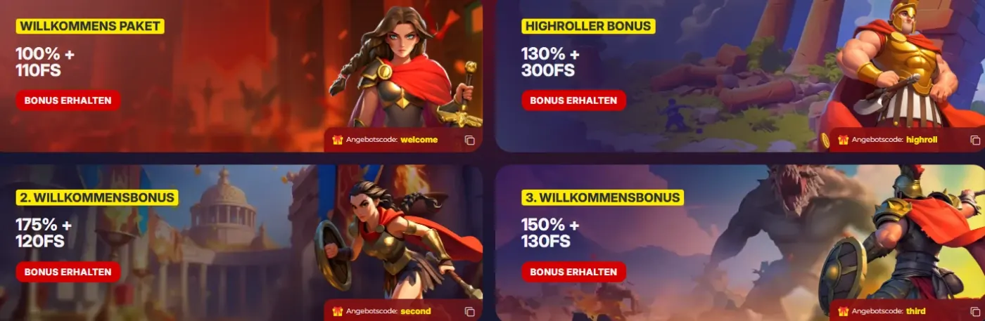 Slota Casino Willkommensbonus